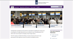 Desktop Screenshot of english.dienstterugkeerenvertrek.nl